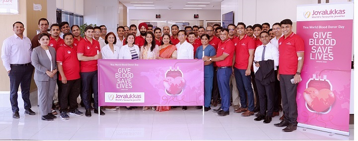 Joyalukkas Organises Blood Donation Camps as Part of World Blood Donor&nbsp;Day