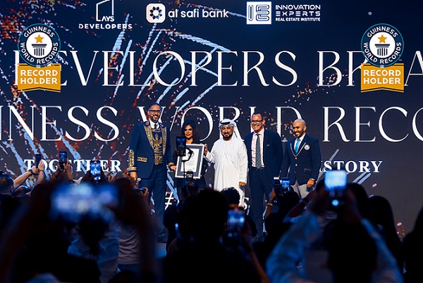 AYS Developers breaks a Guinness World Record for the World’s Largest Real Estate Training Session in&nbsp;Dubai
