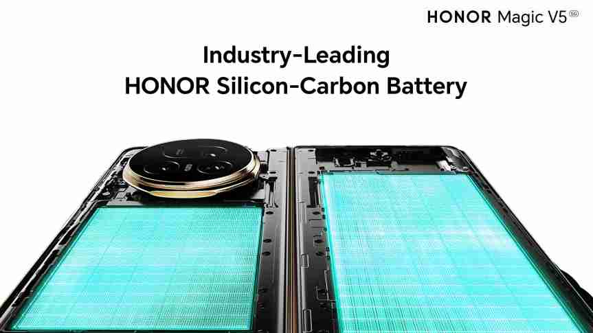 HONOR Leads & Powers the Future with Silicon-Carbon Battery&nbsp;Technology