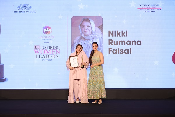 Nikki Rumana Faisal Honoured as Inspiring Woman Leader for Her Contribution to Contemporary Couture&nbsp;Fashion