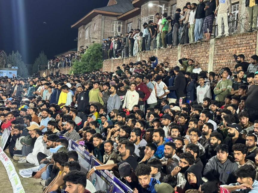 Cricket lights up pulwama marking the opening of the Royal Premier League&nbsp;(RPL)