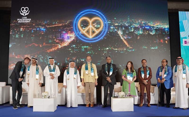 Record 10 ‘Chief Guests’ – including two Nobel Peace Laureates – launch ‘I Am Peacekeeper’ Movement, headquartered in&nbsp;Dubai
