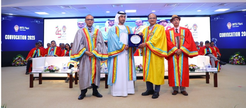 Distinguished Guests and Academic Leaders Celebrate the Graduation of 297 Students at BITS Pilani Dubai Campus Convocation&nbsp;2025