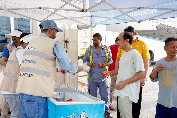 Hotpack cools off over 5,000 outdoor workers with Igloo ice cream for 14 days of scorching&nbsp;summer