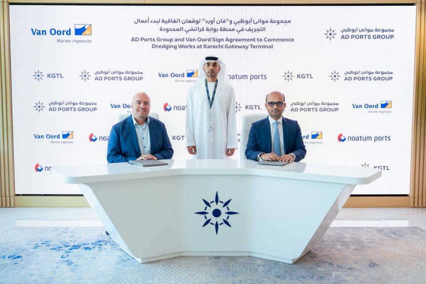 AD Ports Group’s Karachi Terminals in Pakistan Sign Major Dredging Agreement to Expand&nbsp;Throughput