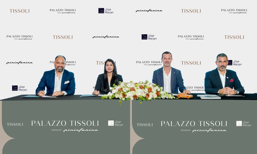 Tissoli Signs Historic Agreement with Pininfarina to Bring Palazzo Tissoli to Al Marjan Island valued at AED 1.2&nbsp;Billion