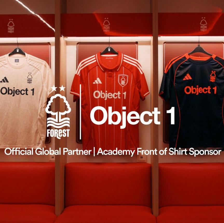 Object 1 teams up with Nottingham Forest for global&nbsp;partnership