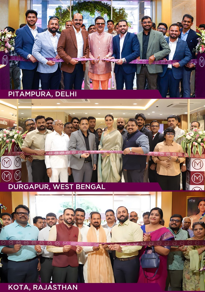 Malabar Gold & Diamonds Continues Expansion Spree: Launches 2 New Showrooms & 1 Revamped Showroom in&nbsp;India