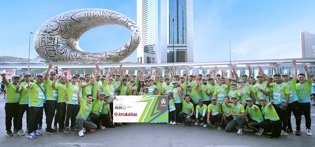 Joyalukkas champions active lifestyle at Dubai Run 2025 