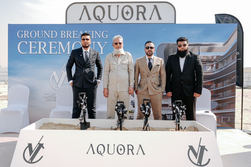 Casa Vista Debuts with AED 350 Million Maiden Waterfront Luxury Residential Project – Aquora – at Dubai&nbsp;Islands