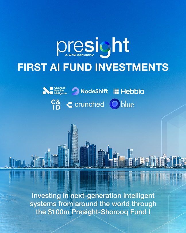 Presight Unveils First AI Fund Investments Under Its Intelligence Innovation&nbsp;Ecosystem