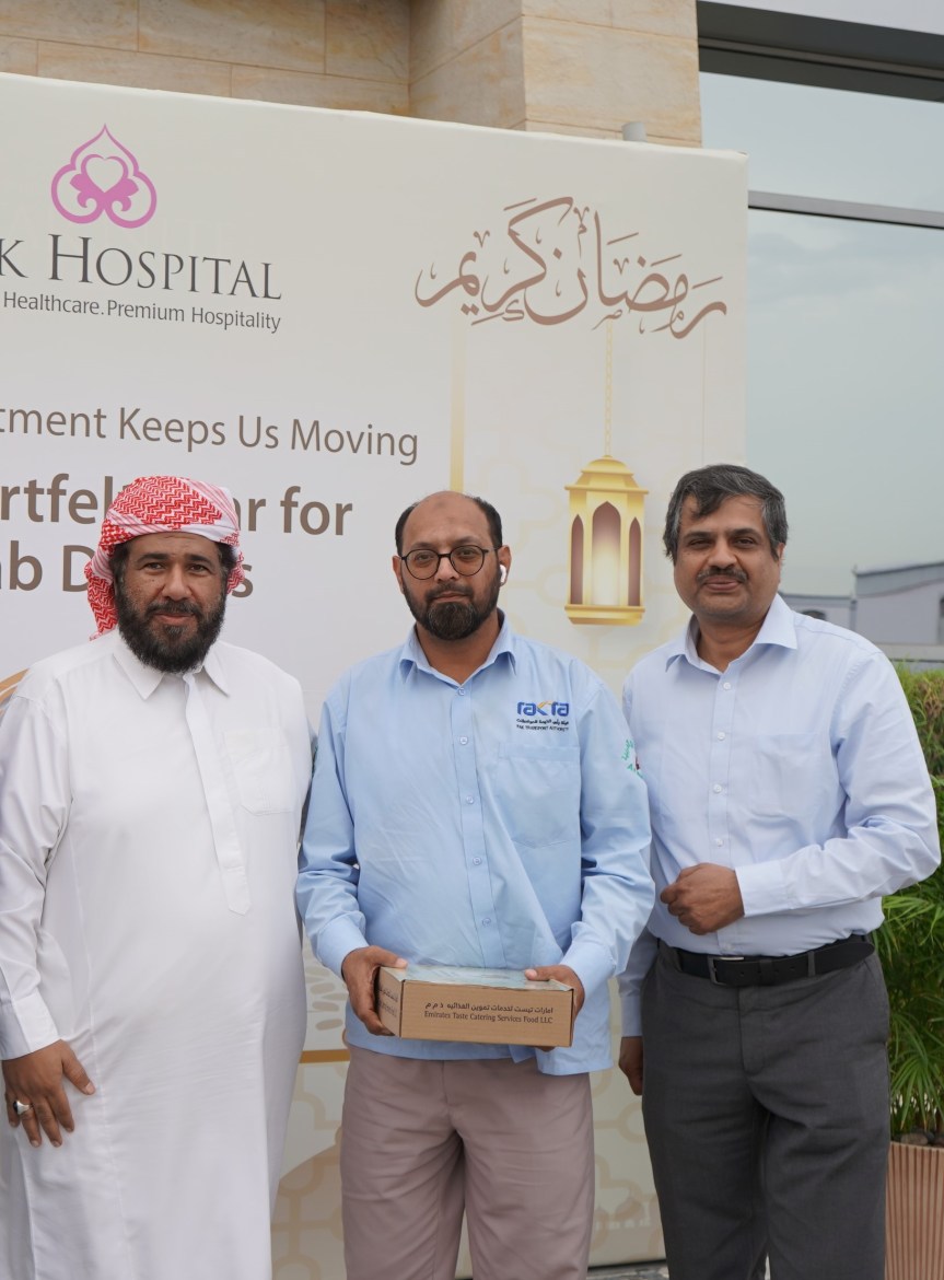 RAK Hospital Thanks Taxi Drivers with Iftar Meal&nbsp;Initiative
