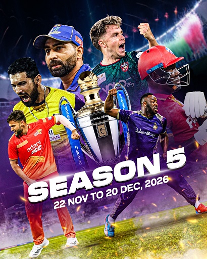 DP World ILT20 Season 5 to begin on Sunday, 22 November&nbsp;2026