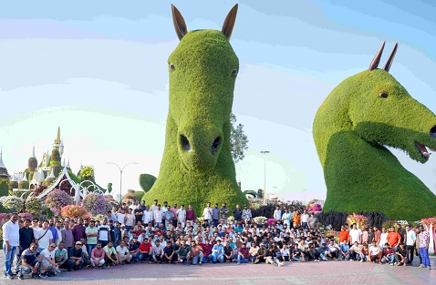 Hotpack hosts day out for 1,500 employees at Dubai Miracle&nbsp;Garden