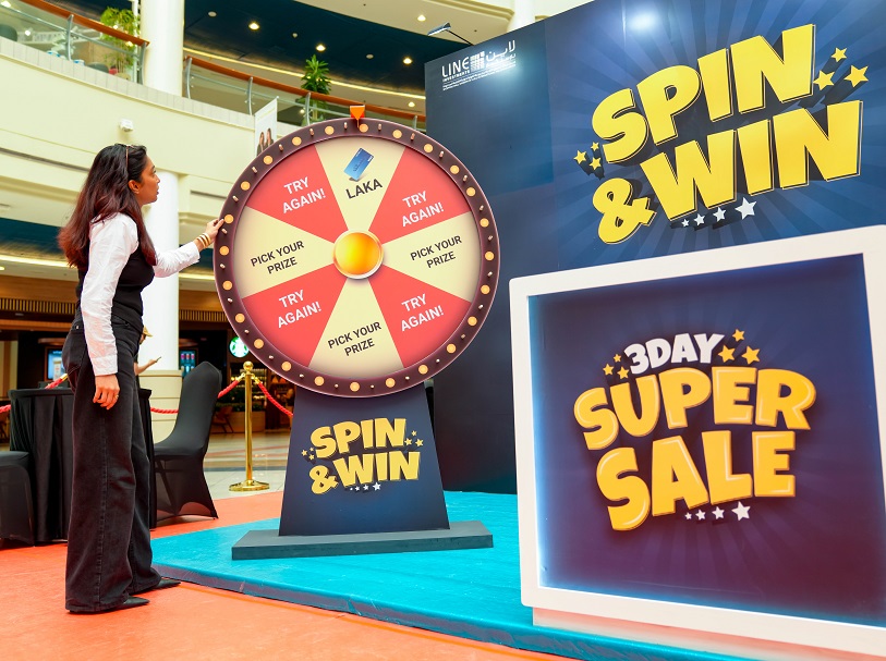 3 Days. 12 Malls. Endless Wins with Spin & Win Up to 90%&nbsp;Off
